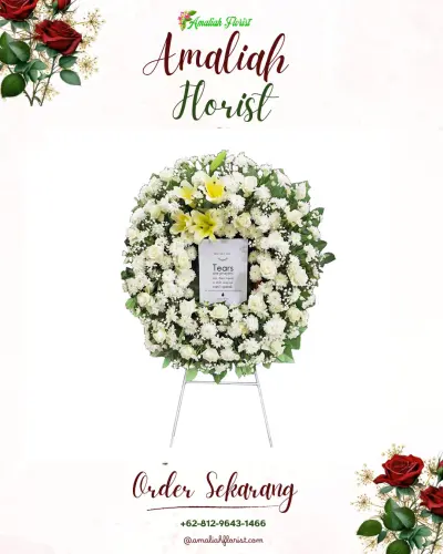 Krans Bunga Duka Cita di Kesambi
